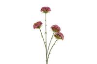 Decostar zijdebloem Chrysanthemum 67 cm paars - thumbnail