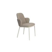 Housecraft Living Jerrico Eetkamerstoelen Bruin Beige - Set van 2 - thumbnail