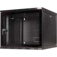 LogiLink 19 WALLMOUNT SOHO BOX 12U 540*550, BLACK, FLATPACK 19inch-wandkast (b x h x d) 540 x 589 x 550 mm 12 HE Zwart (RAL 9005) - thumbnail
