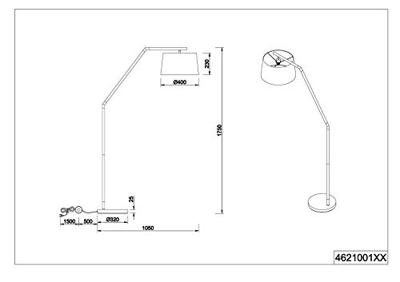 Trio Design leeslampTracy - 462100132