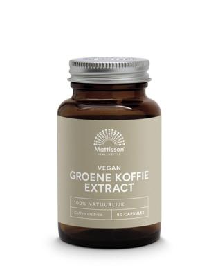 Groene koffiebonen extract 500mg 60 Vegetarische capsules