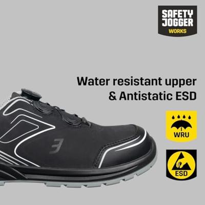 Safety Jogger Cador Laag TLS S3 | Zwart | Maat 37 - 5401033387710