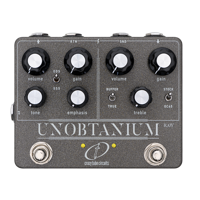Crazy Tube Circuits Unobtanium Raw dual channel amp-in-a-box / overdrive effectpedaal - thumbnail