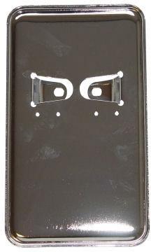 Diverse Kentekenplaat houder bromfiets staal chroom staand