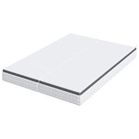 Matrassen 2 pcs Wit, Grijs 70 x 200 cm Gebreide stof - thumbnail