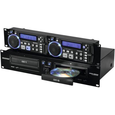 Omnitronic XCP-2800 dubbele CD speler Omnitronic XCP-2800 dubbele CD speler
