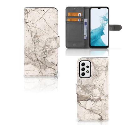 Samsung Galaxy A23 | Bookcase | Marmer Beige