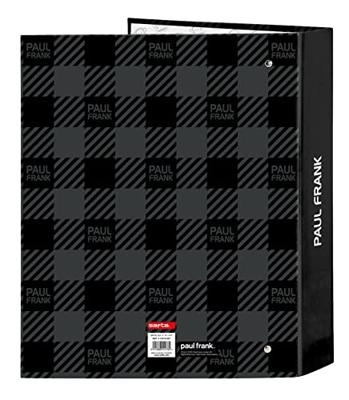 Ringmap Paul Frank Campers Zwart A4 (27 x 33 x 6 cm) Ringmap Paul Frank Campers Zwart A4 (27 x 33 x 6 cm)