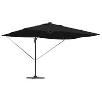 VidaXL Parasol zwart 352 x 251 x 265 cm polyester en aluminium - thumbnail