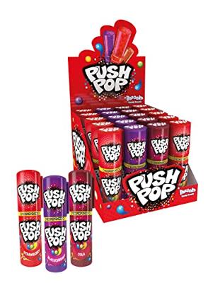 Bazooka Push pop 4 smaken (20 stuks)
