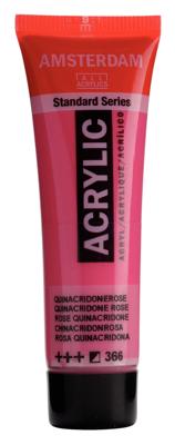 Royal Talens Amsterdam Standard Series Acrylverf Tube 20 ml - Quinacridoneroze 366