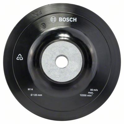 Bosch Accessories 1608601033 Steunschijf Standard, M14, 125 mm, 12.500 omw/min Diameter 125 mm