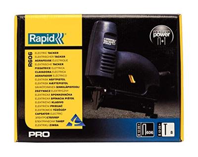 Rapid R606 Professionele Elektrische Nageltacker | 12-25 mm | In Box - 10643001 - thumbnail