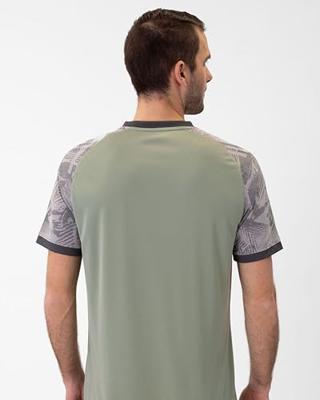 JAKO 4224 Shirt Iconic Km - Mintgroen/Zachtgrijs/Antra Light - S