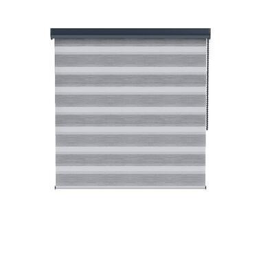 Fenstr duo rolgordijn Marseille lichtdoorlatend - antraciet (20707)