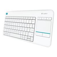 Toetsenbord Logitech K400+ Wit Qwerty Spaans QWERTY - thumbnail