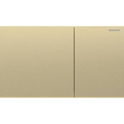 Geberit Drukplaat Sigma 70 Frontbediening 2-toets RVS Messing