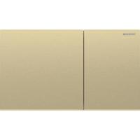 Drukplaat Geberit Sigma 70 Frontbediening 2-toets RVS Messing - thumbnail