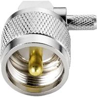 TRU COMPONENTS TC-9199208 UHF-connector Stekker, haaks 50 Ω 1 stuk(s) - thumbnail