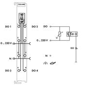 WAGO WAGO GmbH & Co. KG Digitale PLC-uitgangsmodule 753-540 1 stuk(s) - thumbnail
