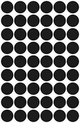 Etiket az 3140 rond 12mm zwart 270stuks