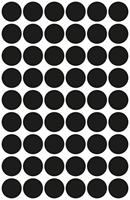 Etiket az 3140 rond 12mm zwart 270stuks - thumbnail