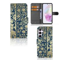 Samsung Galaxy A35 Hoesje Beige Flowers - thumbnail