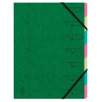 Exacompta Sorteermap 7-delig, groen - thumbnail