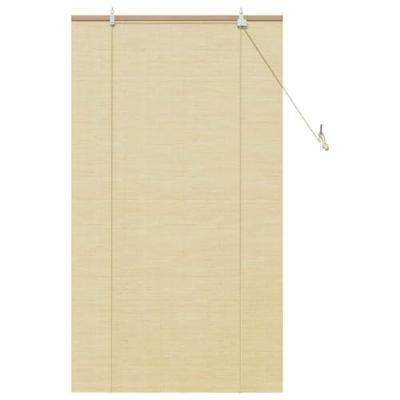 Raambuiten & Gordijnen met gordijnen Naturel 80 x 160 cm Bamboe
