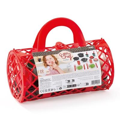 Ecoiffier 100% chef theeset in tas, 22dlg.