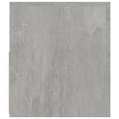 Nachtkastjes 2 st met LED's 60x35x40 cm betongrijs Nachtkastjes 2 st met LED's 60x35x40 cm betongrijs