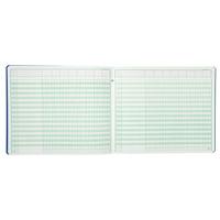 Exacompta registers, ft 27 x 32 cm, 8 kolommen op 1 bladzijde, 28 lijnen, 80 bladzijden - thumbnail