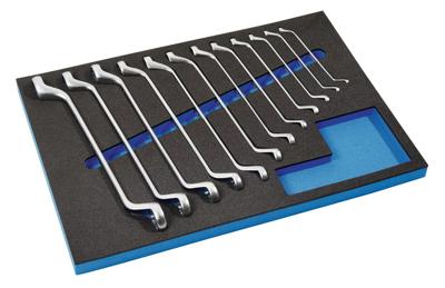 Promat/Tecwerk Gereedschapsmodule | 12-delig 3/3-module | sleutelbreedten 6x7-30x32 mm - 4000871233