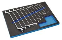 Promat/Tecwerk Gereedschapsmodule | 12-delig 3/3-module | sleutelbreedten 6x7-30x32 mm - 4000871233 - thumbnail