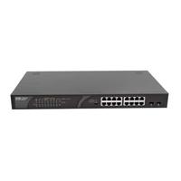 Rouijie Networks RG-ES118GS-P 18-poorts 10/100/1000Mbps onbeheerde PoE-switch - thumbnail