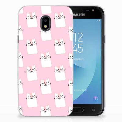 Samsung Galaxy J3 2017 | TPU Hoesje | Sleeping Cats