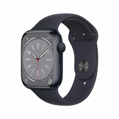 Apple Watch Series 8 OLED 45 mm Zwart GPS