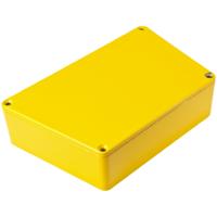 Hammond Electronics 1590TRPCYL Universele behuizing 95 x 151 x 39 Aluminium Geel 1 stuk(s) - thumbnail