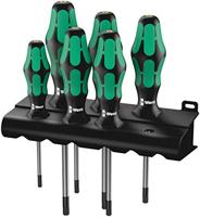 Wera 367/6 torx® bo kraftform plus torx® bo-schroevendraaierset + houder, 6 -delig - 1 stuk(s) - 05138250001 - thumbnail