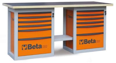 Beta C59B-O-Werkbank Met 2 Ladenblokken - 059000012