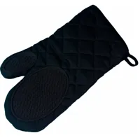Wicotex ovenhandschoen 30x18cm zwart - thumbnail