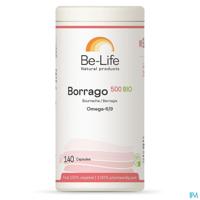 Be-Life Borrago Bio 500 140 Capsules - thumbnail