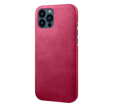 Casecentive Leren Back case iPhone 13 Pro roze