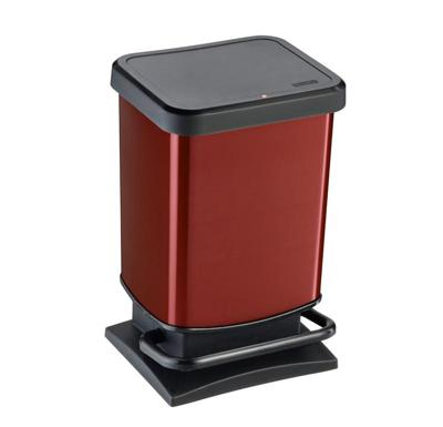 Rotho paso pedaalemmer 40l carbon metallic