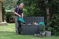 Keter Sherwood Opbergbox - 270L - 117x45x58cm - Antraciet - thumbnail