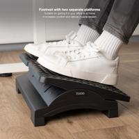 Voetensteun TooQ TQFR0604-B Zwart - thumbnail