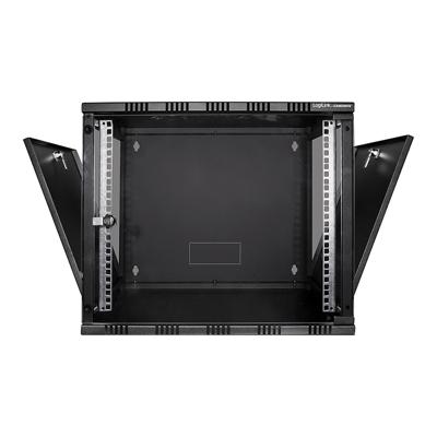 LogiLink 19 WALLMOUNT SOHO BOX 9U 540*550, BLACK, FLATPACK 19inch-wandkast (b x h x d) 540 x 456 x 550 mm 9 HE Zwart (RAL 9005)