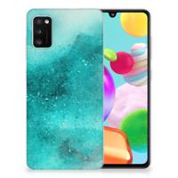 Smartphone hoesje Samsung Galaxy A41 Painting Blue - thumbnail