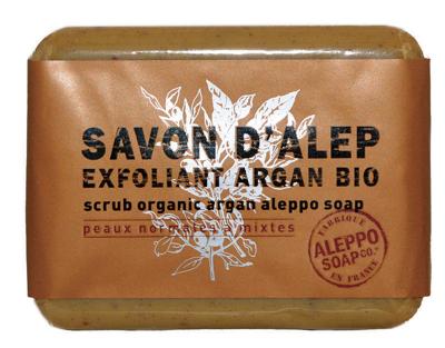 Aleppo Soap Co. Argan Bio Scrub Organic Argan Aleppo Soap // 100gr