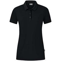 JAKO C6321D Polo Organic Stretch Dames - Zwart - 34 - thumbnail